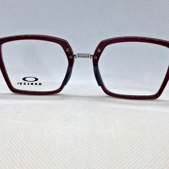 OAKLEY SIDESWEPT RX OX8160-0449 Polished Brick Red 49-19-141 Rx Eyeglass Frame - Picture 6 of 7